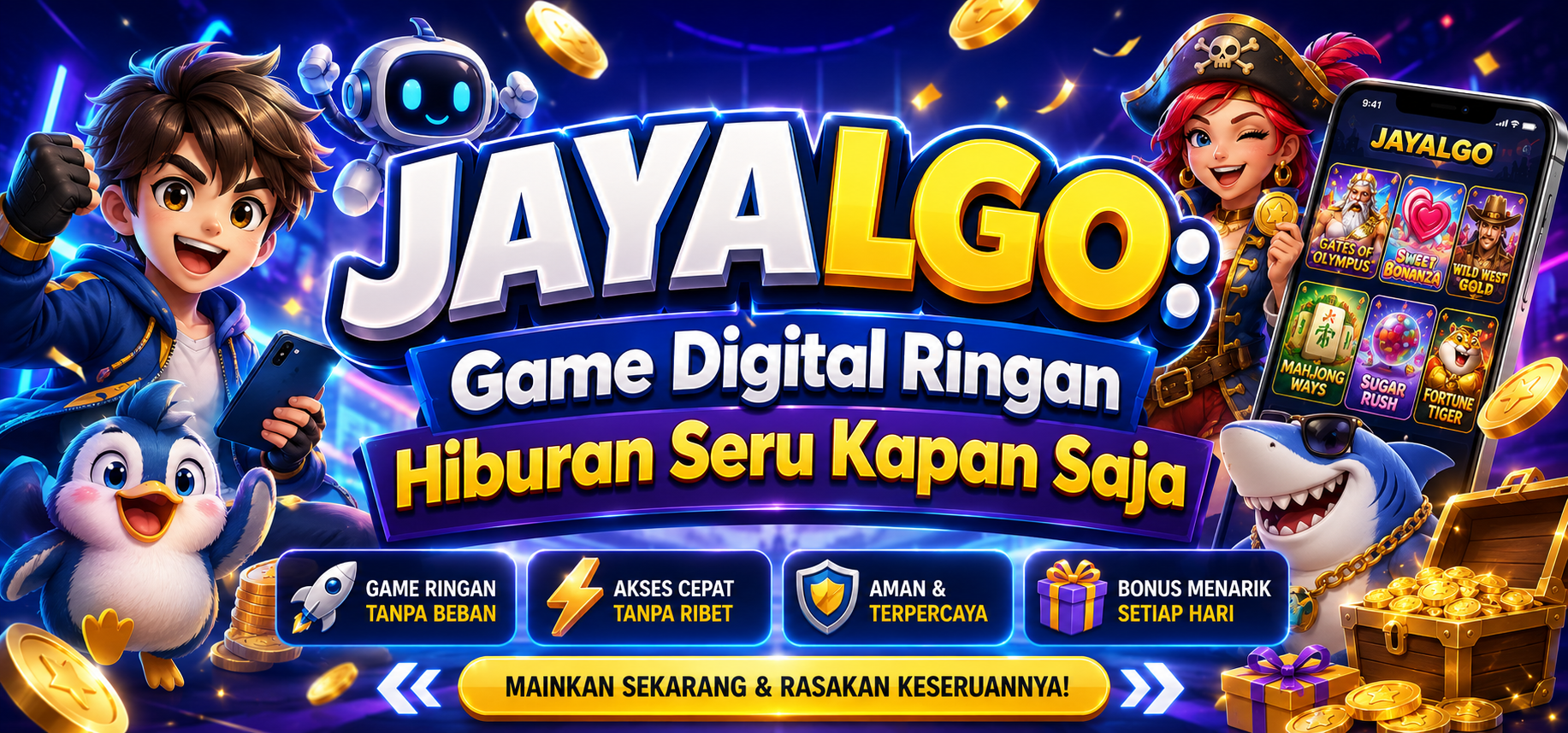 JAYALGO: Game Digital Ringan Hibura